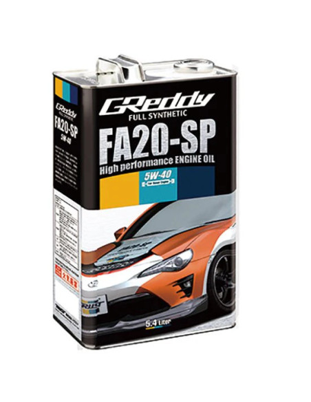 Olio motore GReddy FA20-SP 5W40 (5,4 l, GT86 e BRZ)