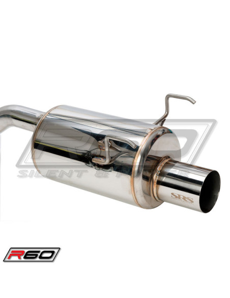 Catback System TÜV R60 (Civic 95-01 3dr)