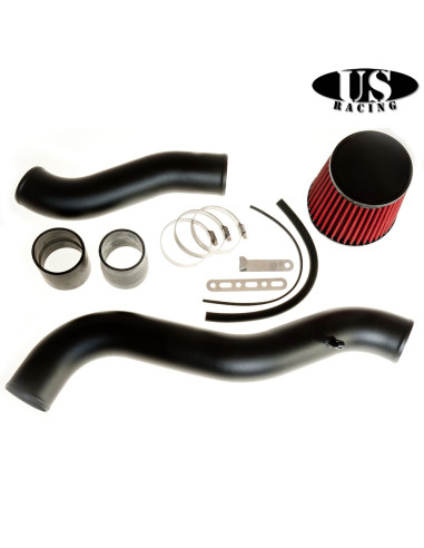 US-Racing Cold Air Intake Black (Civic/CRX 87-93)