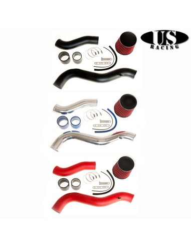 US-Racing Cold Air Intake Polished (Civic/CRX 87-93)