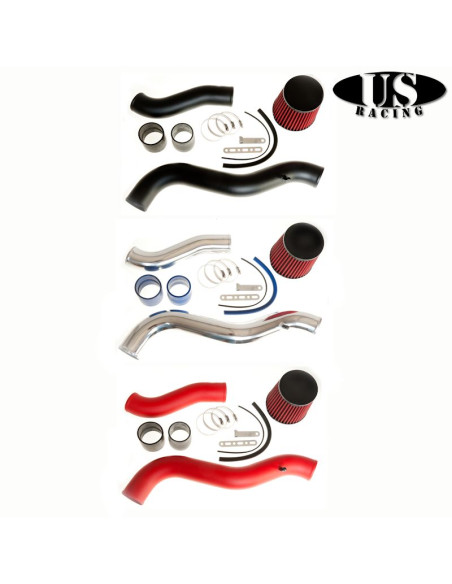 US-Racing Cold Air Intake Polished (Civic/CRX 87-93)