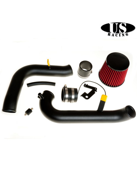 US-Racing Cold Air Intake Black (Civic 01-05)