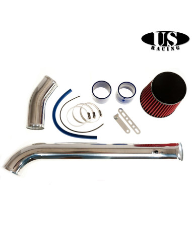 US-Racing Cold Air Intake Polished (Civic 91-96/Del Sol)