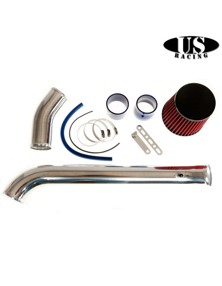 US-Racing Cold Air Intake Polished (Civic 91-96/Del Sol)