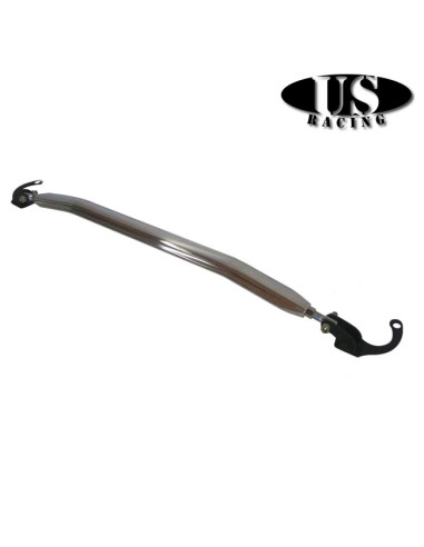 Barra duomi anteriore superiore US-Racing style N lucidata Honda Civic 87-01/CRX/Del Sol/Integra