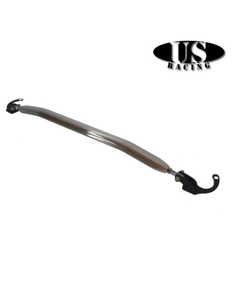 Barra duomi anteriore superiore US-Racing style N lucidata Honda Civic 87-01/CRX/Del Sol/Integra
