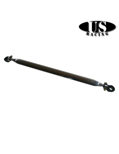 Barra duomi posteriore inferiore US-Racing stile N lucidata Honda Civic 87-96/Civic 95-01 5 porte/CRX/Del Sol/Integra