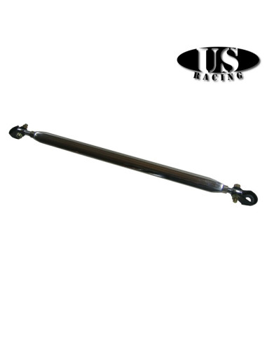 US-Racing Strutbrace Rear Lower N-Style Polished (Civic 95-01 2/3/4dr)