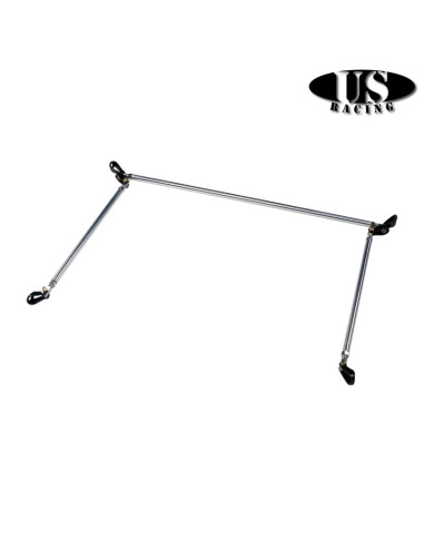 US-Racing B+C Pillar Strutbrace (Civic 91-96 3dr)