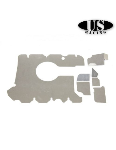 US-Racing Sump Baffles Aluminum (Civic/Integra 01-05 Type R)