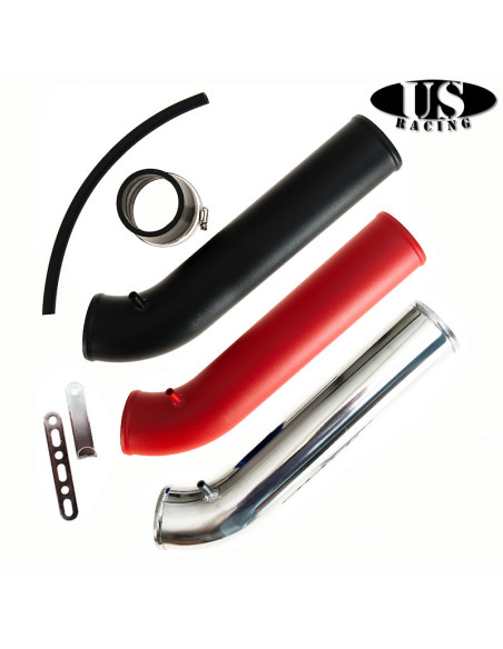 US-Racing Short Ram Air Intake Polished (Civic 91-96/Del Sol/Integra/CR-V 97-02)