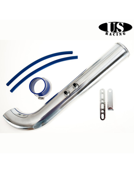 US-Racing Short Ram Air Intake Polished (Civic 95-01 1.4/1.6)