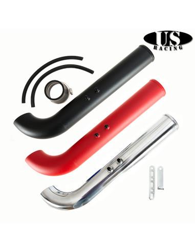 US-Racing Short Ram Air Intake Polished (Civic 95-01 1.4/1.6)