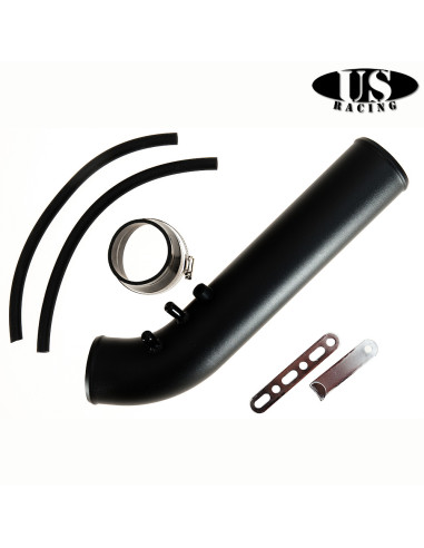Aspirazione Diretta corta US-Racing nera Honda Civic MK6 + Type R 95-01 1.5/1.6 VTEC