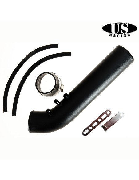 Aspirazione Diretta corta US-Racing nera Honda Civic MK6 + Type R 95-01 1.5/1.6 VTEC