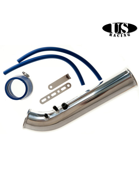 Aspirazione Diretta corta US-Racing lucidata Honda Civic MK6 + Type R 95-01 1.5/1.6 VTEC
