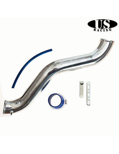 US-Racing Short Ram Air Intake Polished (Prelude/Accord 92-02)