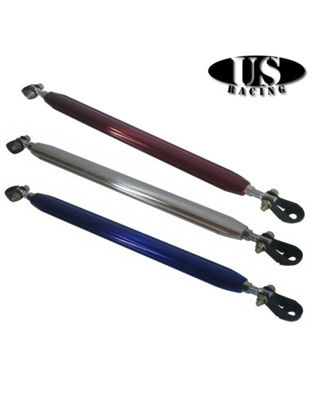 US-Racing Strutbrace Rear Lower B-Style Blue (Civic 87-96/Civic 95-01 5dr/CRX/Del Sol/Integra)