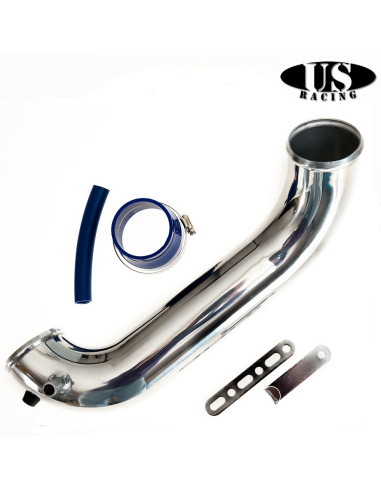 US-Racing Short Ram Air Intake Polished (Civic 01-05)