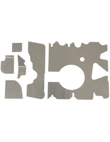 Deflettori coppa olio in alluminio US-Racing (Civic 07-11 Type R)