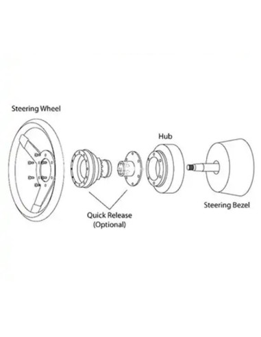 US-Racing Steering Wheel HUB (Civic 91-96/Del Sol/Integra 94-01/Prelude 92-97)