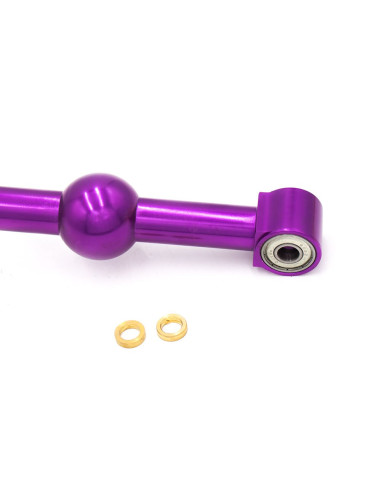 US-Racing Double Bend Short Shifter Aluminum Purple (Civic/CRX 87-01/Del Sol/Integra)