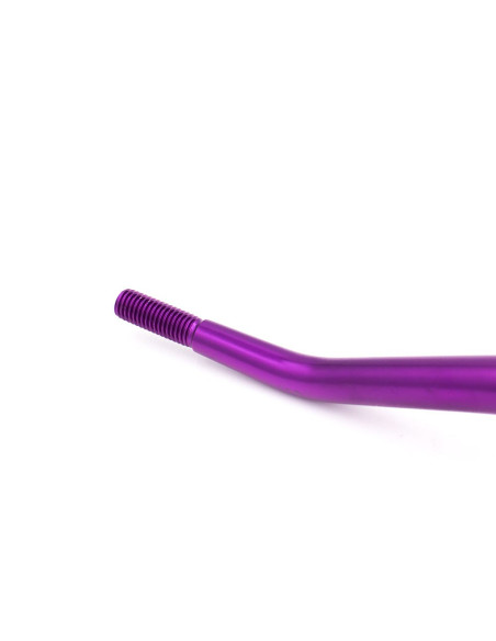 Leva del cambio corta US-Racing Double Bend in alluminio viola (Civic/CRX 87-01/Del Sol/Integra)