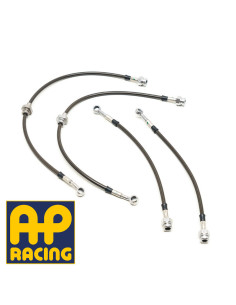 Goodridge Braided Brake Hoses for BMW M2 F87 AP Racing Calipers (2015+)