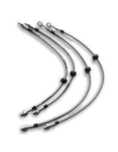 Goodridge Braided Brake Hoses for Mini Cooper S and JCW R53 (03-06)