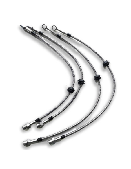 Goodridge Braided Brake Hoses for Mini Cooper S and JCW R53 (03-06)