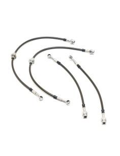 Goodridge Braided Brake Hoses for Ford Fiesta MK7, Rear Drum Brakes