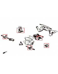 Harden Engine Mount Honda Civic, Crx, Integra 2