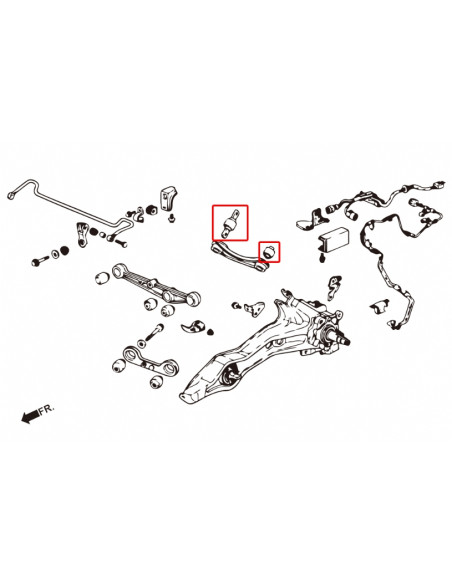 Rear Camber Kit Bushing Honda