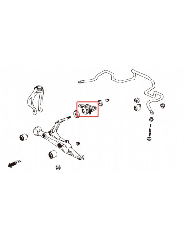 Bracci Anteriori Inferiori Hardrace Honda Del Sol CR-X Civic MK5 MK6  Integra MK3 + Type R