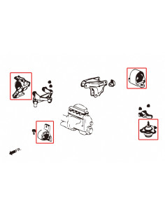 Harden Engine Mount Honda Civic 2