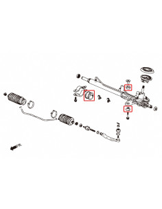 Tpv Reinforced Steering Bush Honda Civic, CR-V 2