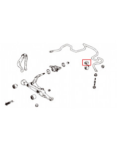 Front Stabilizer Bushing Honda Civic, Crx, Integra 2
