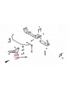 Tension/castor Rod Bushing Infiniti Q45, Nissan 240SX, Skyline, Z-series 2