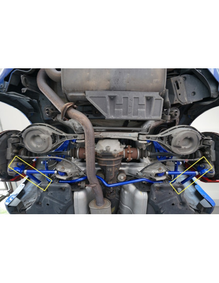 Asta di trazione posteriore Hardrace Nissan 350Z Z33 Infiniti G35 MK2