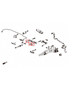 Kit Boccola braccio inferiore posteriore Honda Hardrace Honda Integra MK2 2