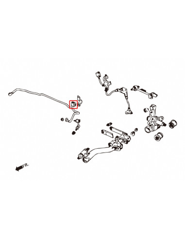 Rear Stabilizer Bushing Honda Civic