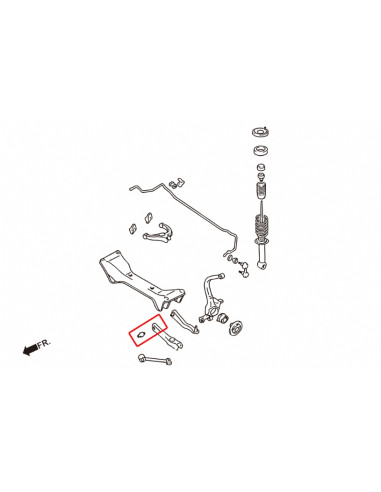 Rear Lower Arm Bushing Mitsubishi Eclipse, Galant