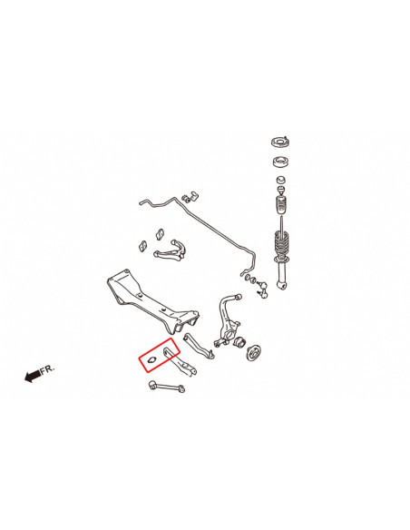 Rear Lower Arm Bushing Mitsubishi Eclipse, Galant