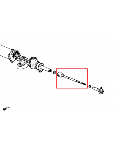 Hard Tie Rod Honda S2000