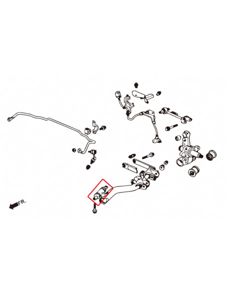 Rear Trailing Arm Bushing Honda