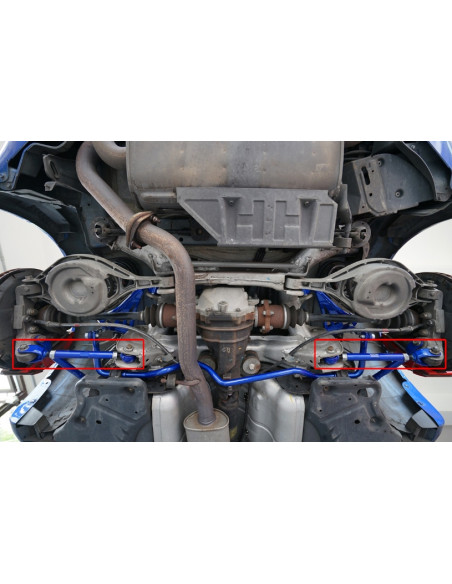 Kit camber posteriore Hardrace Nissan 350Z Infiniti G35 MK2