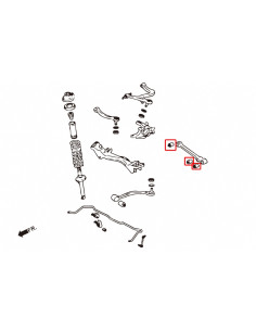 Boccole del Braccio inferiore posteriore Hardrace Mitsubishi Lancer Evo 4 5 6 7 8 9 CJ CS ( per bracci acciaio) 2