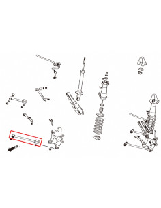 Kit Bracci posteriori regolabili Hardrace Lexus GS S190 IS XE20 2