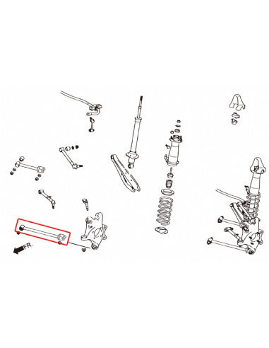 Rear Strut Arm Adjustable Lexus, Toyota