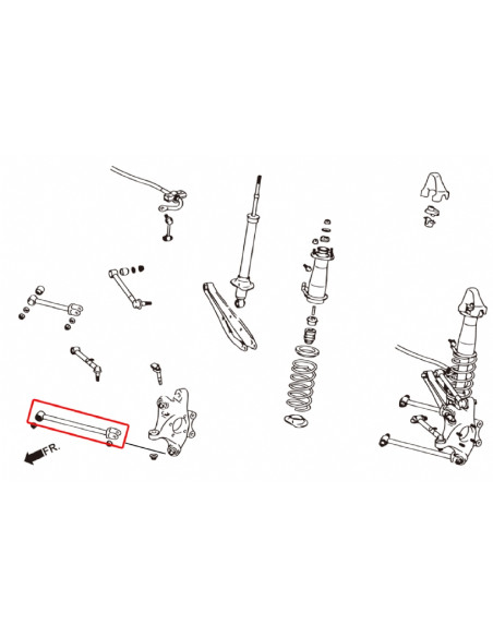 Rear Strut Arm Adjustable Lexus, Toyota